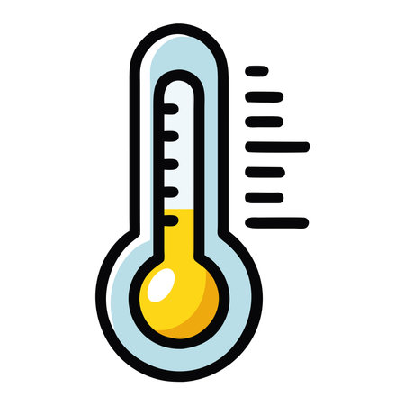 Thermometer temperature measurement illustrationのイラスト素材