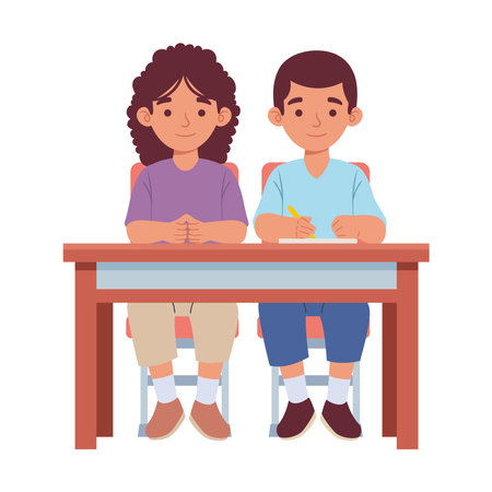 Students Council Discussionのイラスト素材