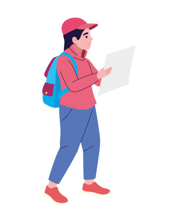 Eco Tourism Explorerのイラスト素材
