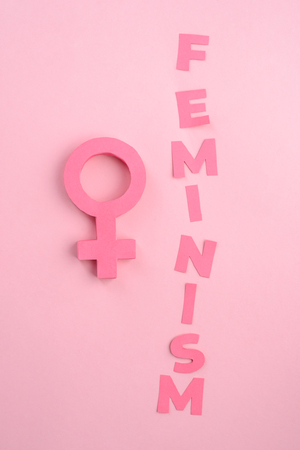 Female gender sign and feminismの写真素材