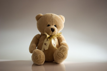 brown teddy bear.の写真素材