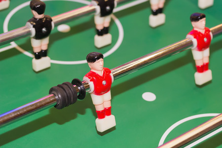 foosball  table.
