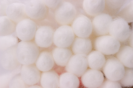 Close up of Cotton Buds.の写真素材