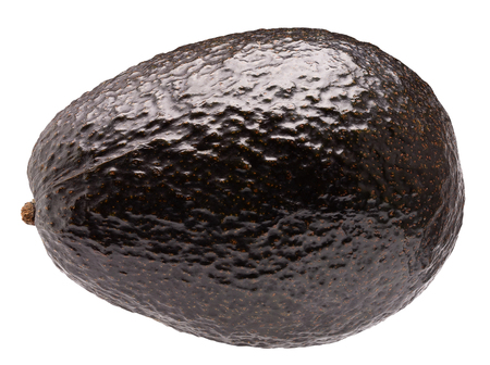 avocado isolated on a white background.の写真素材