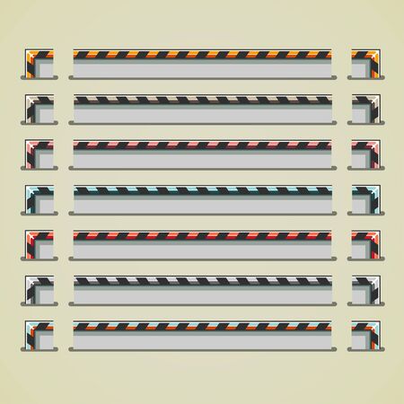 Ground parts for gamesのイラスト素材