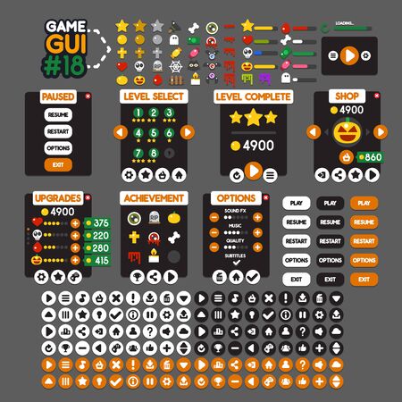 Game GUI #18のイラスト素材