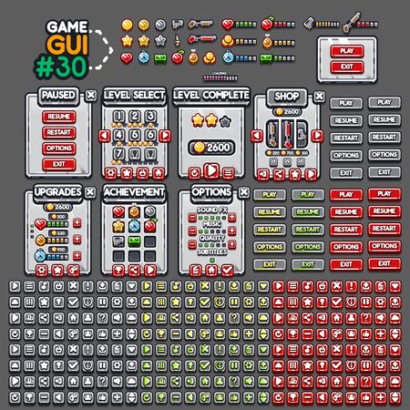Game GUI #30のイラスト素材