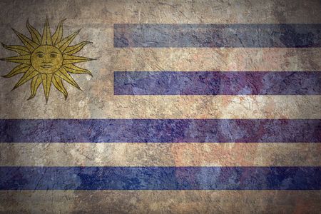 Grunge flags textureの写真素材