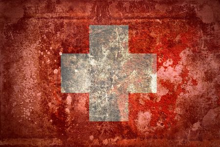 Grunge flags textureの写真素材