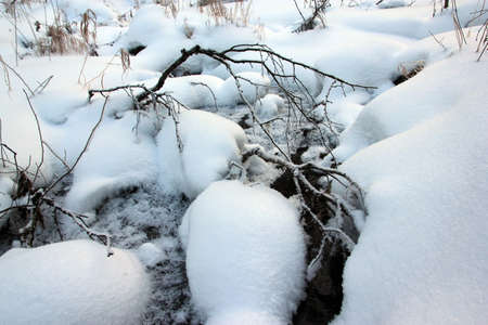 Laletina stream. Stolby Nature Reserve, in English, `The Pillars` is a Russian strict nature reserve located 10 km south of the city of Krasnoyarsk, on the northwestern spurs of the Eastern Sayan Mounの写真素材