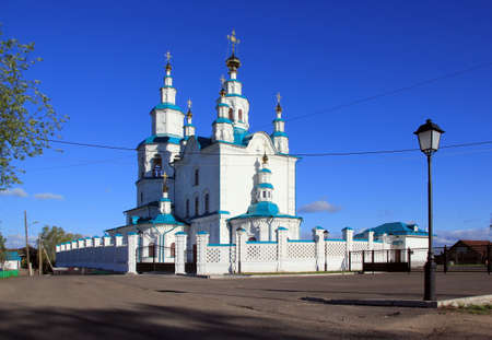Trinity Church in Yeniseysk. Krasnoyarsk region.の写真素材