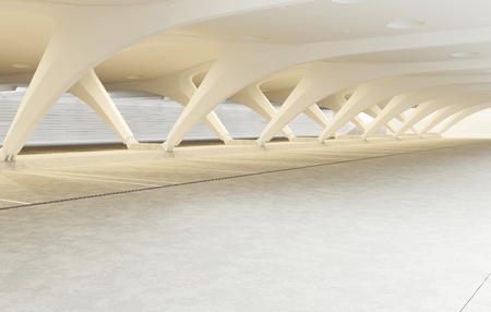 modern architecture of the roomの写真素材