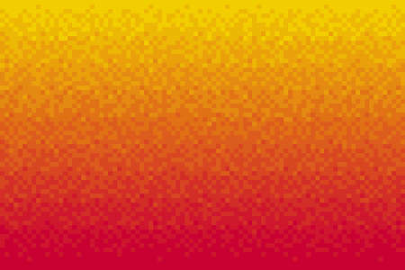 Pixel red gradient background Vector illustration for website, card, posterのイラスト素材