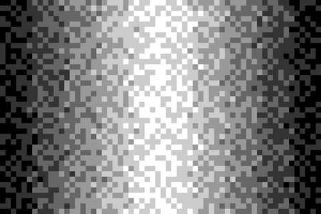 Pixel gray gradient background Seamless pattern Vector illustration for website, card, posterのイラスト素材