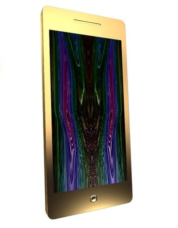 Golden communicatorの写真素材