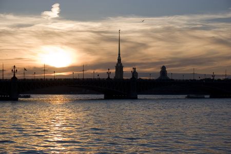 Decline in Saint - Petersburgの写真素材