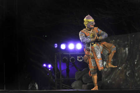 Khon-Thai culture drama dance show