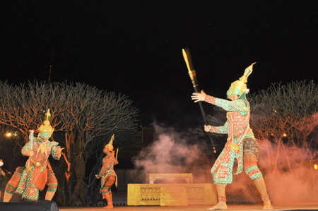 Khon-Thai culture drama dance show