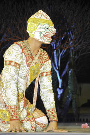Khon-Thai culture drama dance show