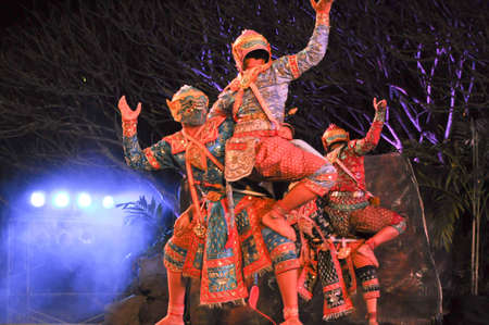 Khon-Thai culture drama dance show