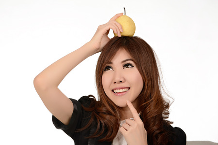 Asian woman  Smiling Asian Educational   Business woman の写真素材