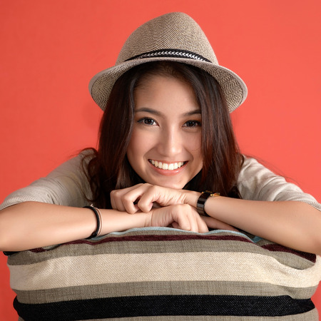 Young Asian cute womanの写真素材