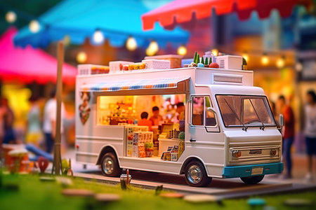 Toy Bus for Kids. High quality photoの素材