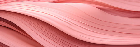 Abstract, wavy, pink background with wood texture. High quality illustrationの素材