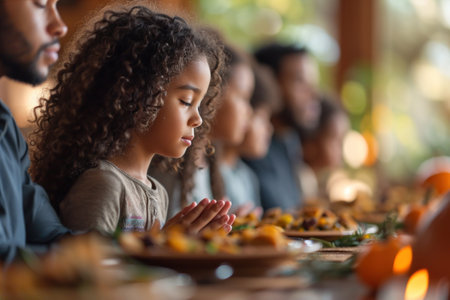 Prayer and Food: An African-American Family Traditionの素材