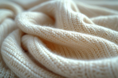 Discover the wonderful world of dark and light threads woven into rich patterns and fabric textures in handmade knitwearの素材