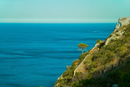 Sea view background.の写真素材