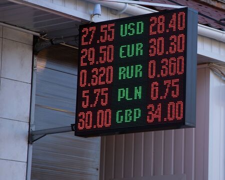 the impact of the coronavirus epidemic on the exchange rate of the Ukrainian currency, a digital...