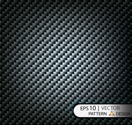 Vector Pattern seamless carbon fiber black under mask for the production of film with a texture. EPS10のイラスト素材