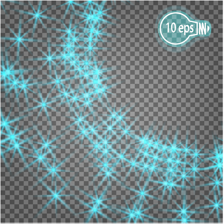 Stars on a transparent background in eps10. Vector illustration space.のイラスト素材
