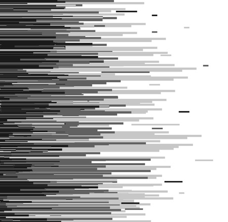 Vector Halftone Transition Abstract Wallpaper Pattern. Seamless Black And White Irregular Rounded Lines Background for modern flat web site design. Vector illustration EPS10のイラスト素材