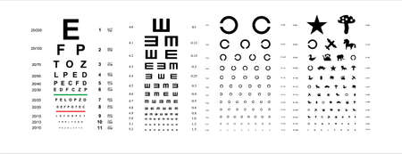 Testing Board for verification of the patient, vector image Testing isolated on white background.のイラスト素材