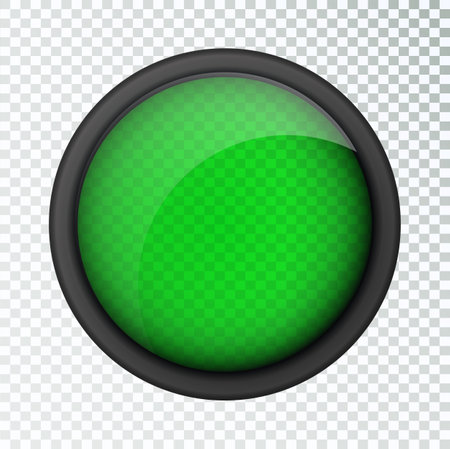 Realistic sniper sight thermal imager. Sniper scope with measurement thermal imager marks template. Sniper scope crosshairs view. Realistic vector optical sight.のイラスト素材