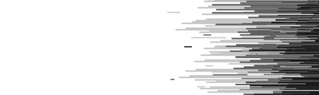 Black white speed lines. High speed. White motion speed and movement. Dynamic lines or rays. Vectorのイラスト素材