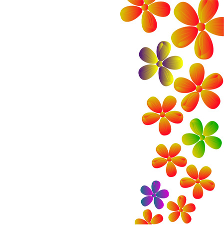  Floral cardのイラスト素材