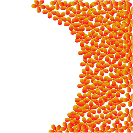 Vector floral cardのイラスト素材