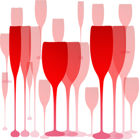 Vector tableware glassのイラスト素材