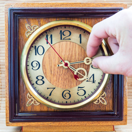 photo old clockの写真素材