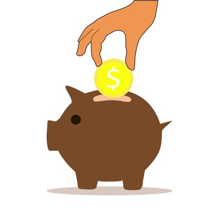 moneyboxのイラスト素材