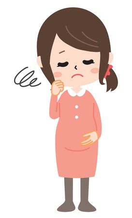 Expectant motherのイラスト素材