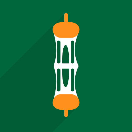 Flat vector icon with shadow and modern design Ramadan Kareemのイラスト素材