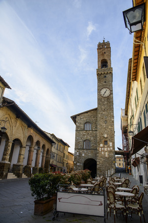 Montalcino cityの写真素材