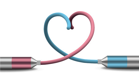 Tubes of paint. Vector isolated illustration on white backgroundのイラスト素材