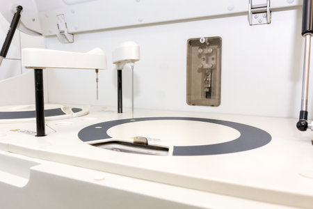 Interior of a modern medical laboratory. Medical equipment. Modern laboratory.