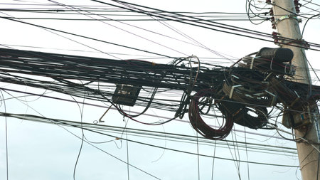 Cable issues persist, cable problems cause service disruptions, coiled cable wrapping hampers...