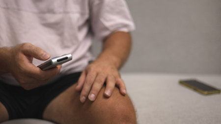 Tranquil Person Sitting Quietly Inside Peacefully, Serene Individual Resting Comfortably In Cozy Indoor Setting, Calm And Relaxed Person Sitting Peacefully And Quietly Inの写真素材